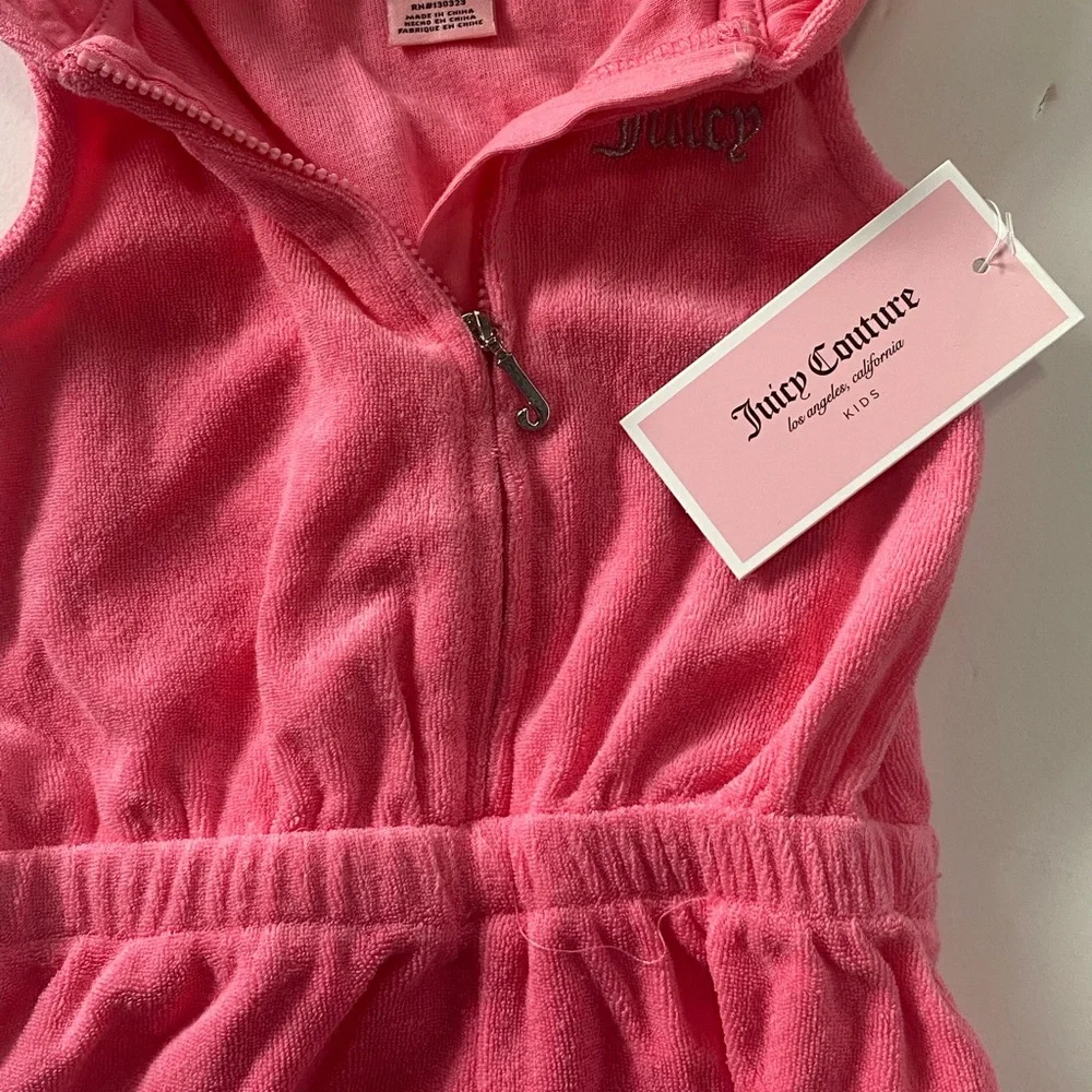 Juicy Couture Baby Girl Sleeveless Romper